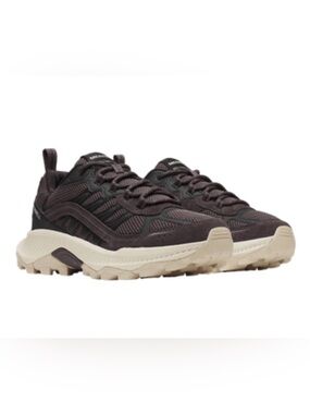 Merrell Women's Brown and Cream Athletic Trail Sneakers
